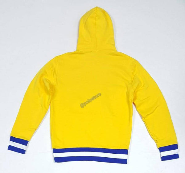 Polo ralph lauren best sale blue and yellow hoodie