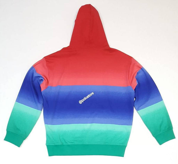 Nwt Polo Ralph Lauren Color Block Fleece Hoodie - Unique Style
