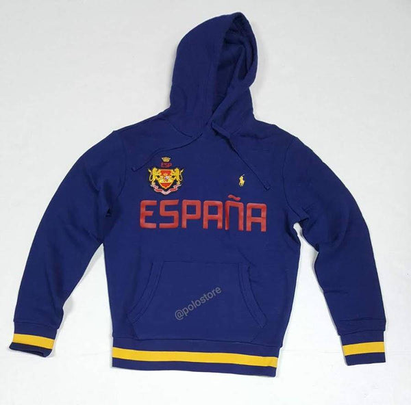 Nwt Polo Ralph Lauren Espana Small Pony Hoodie - Unique Style