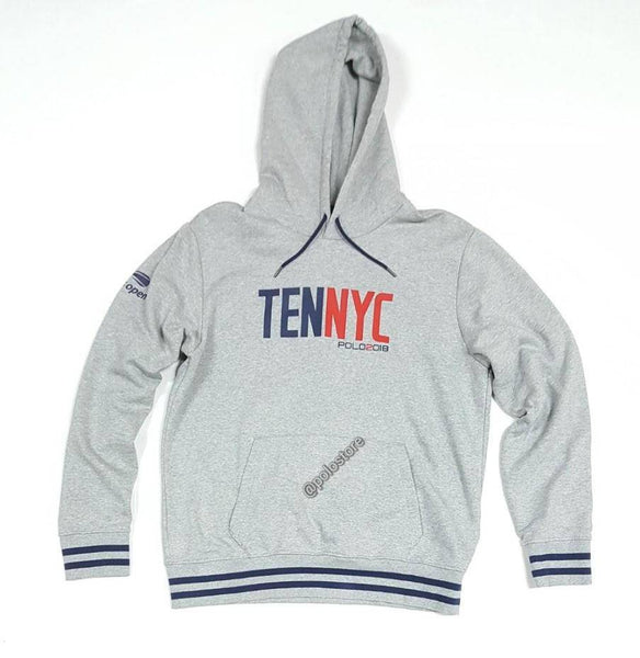 Nwt Polo Ralph Lauren Grey Us Open Ten NYC  Hoodie - Unique Style