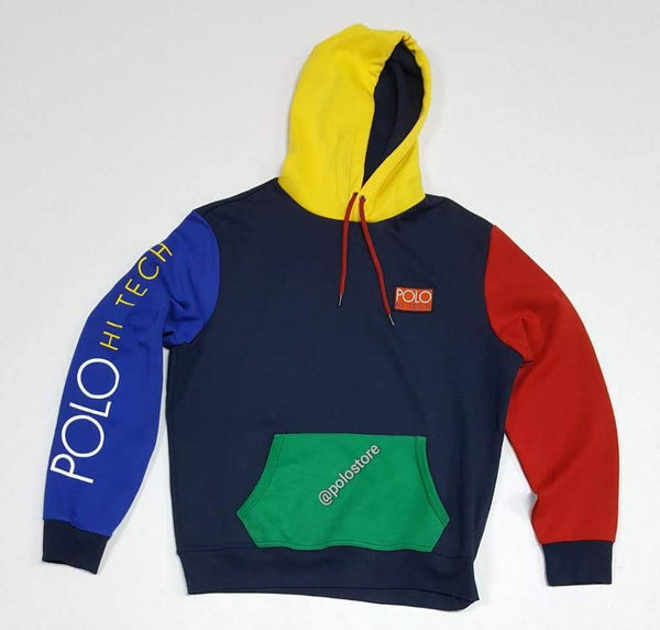Nwt Polo Ralph Lauren Hi Tech MultiColor Hoody - Unique Style