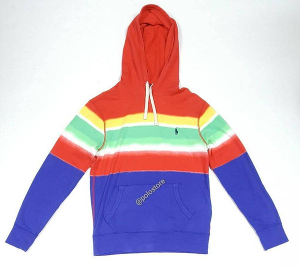 Nwt Polo Ralph Lauren Multi Color Stripe Cotton Hoodie - Unique Style