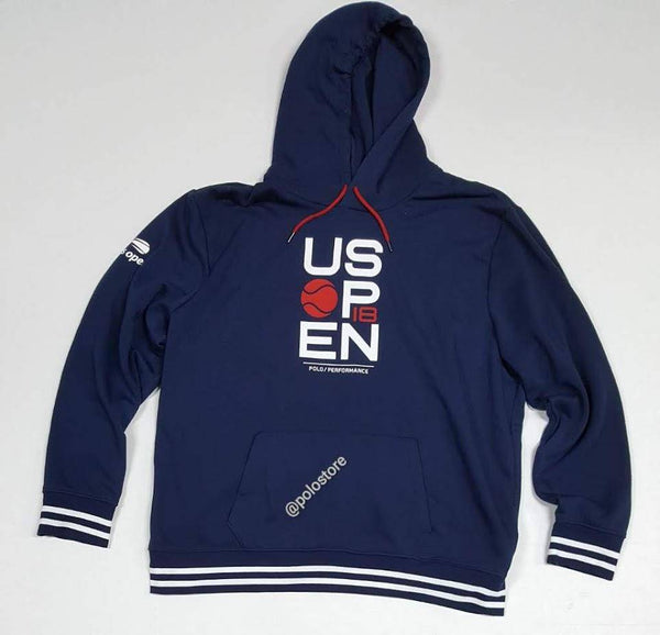 Nwt Polo Ralph Lauren Navy Us Open Hoodie - Unique Style