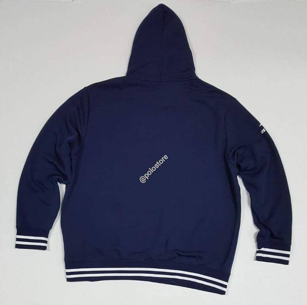 Nwt Polo Ralph Lauren Navy Us Open Hoodie - Unique Style