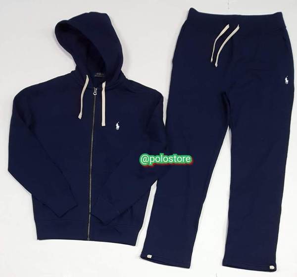Nwt Polo Ralph Lauren Navy /White Small Pony Hoodie - Unique Style