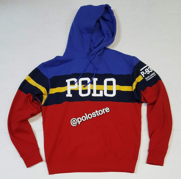 Nwt Polo Ralph Lauren Polo Spellout P-93 Patch Hoodie - Unique Style