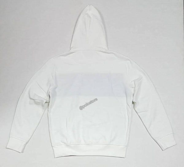 Nwt Polo Ralph Lauren White Polo Sport On Chest Pullover Hoodie - Unique Style