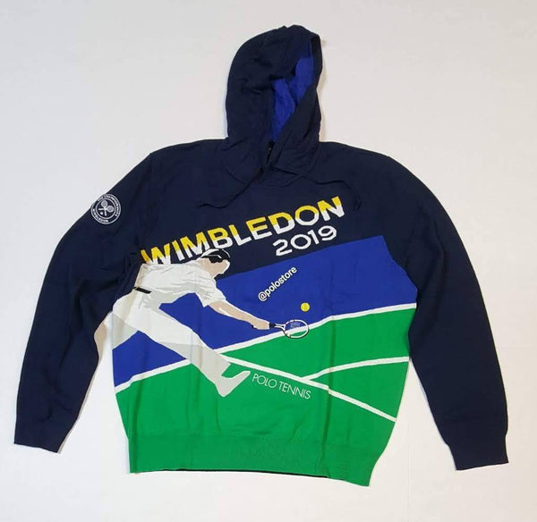 Nwt Polo Ralph Lauren Wimbledon 2019 Graphic Hoodie - Unique Style
