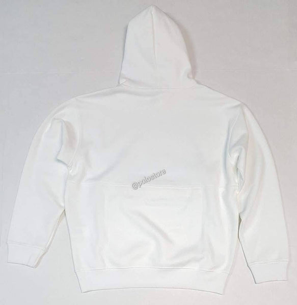 Nwt Polo Ralph White Polo Spellout Pocket Hoodie - Unique Style