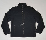 Nwt Polo Ralph Lauren Black Small Pony Zipper on Chest Zip Up Jacket - Unique Style