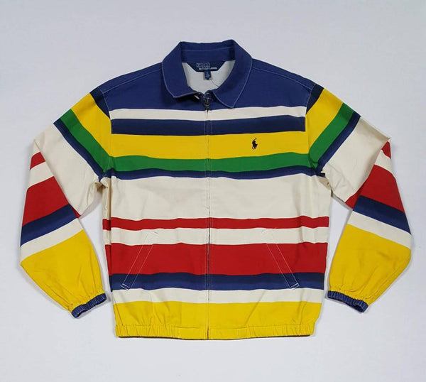NWT POLO RALPH LAUREN CP-93 STRIPED JACKET - Unique Style
