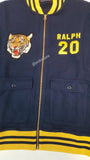 Nwt Polo Ralph Lauren Navy R.L. Naval Tigers 1967 Champs Fleece Patch/Embroidered Jacket - Unique Style