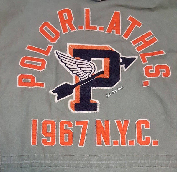Nwt Polo Ralph Lauren Olive/Orange Hybrid Field Jacket - Unique Style