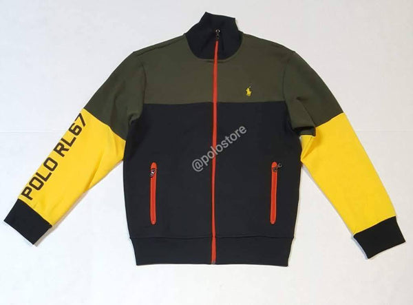 Nwt Polo Ralph Lauren Olive RL-67 Zip Up Jacket - Unique Style