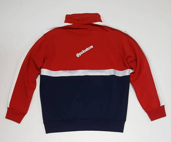 Nwt Polo Ralph Lauren Red/Navy 12M Yacht Hybrid Hoodie Jacket - Unique Style