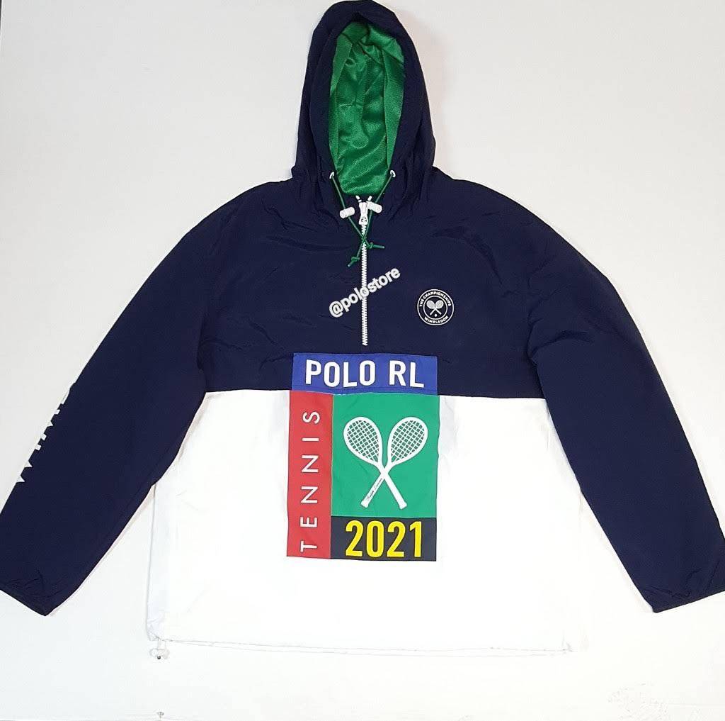 Nwt Polo Ralph Lauren Tennis Polo RL 2021 Windbreaker