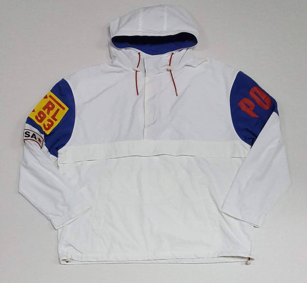 Nwt Polo Ralph Lauren White P2 Classic Fit Cp-93 Windbreaker - Unique Style