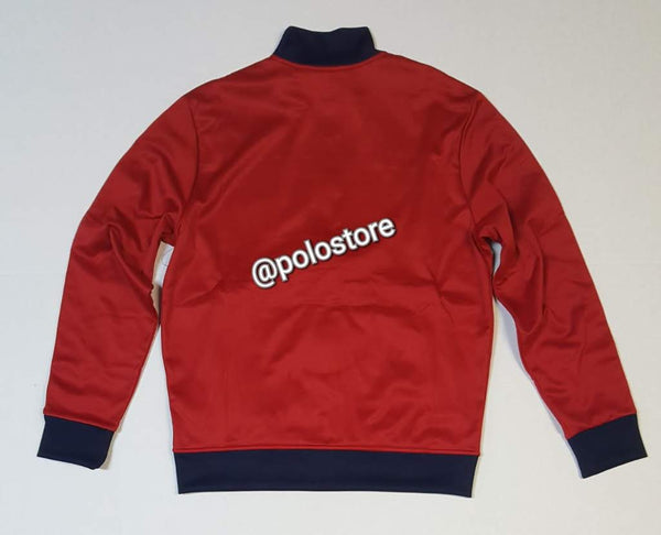Nwt Polo Sport Written On Sleeves Red Track Jacket - Unique Style