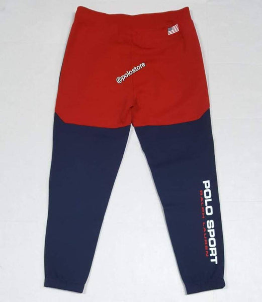 Nwt Polo Ralph Lauren Red/Navy 12M Yacht Challenge Joggers - Unique Style