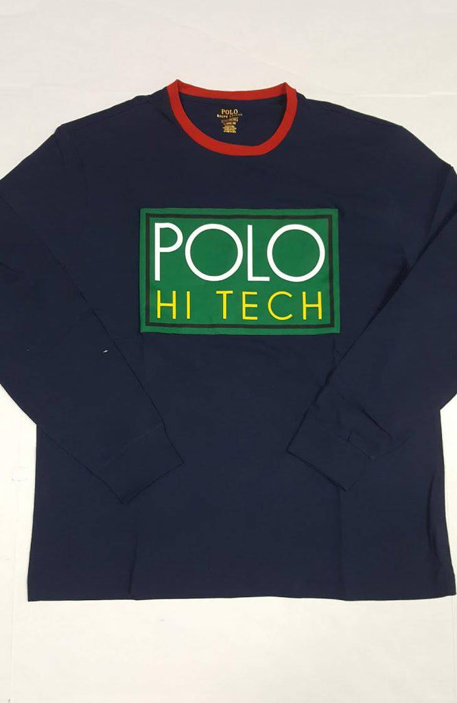 Nwt Polo Ralph Lauren Hi Tech Long Sleeve Tee