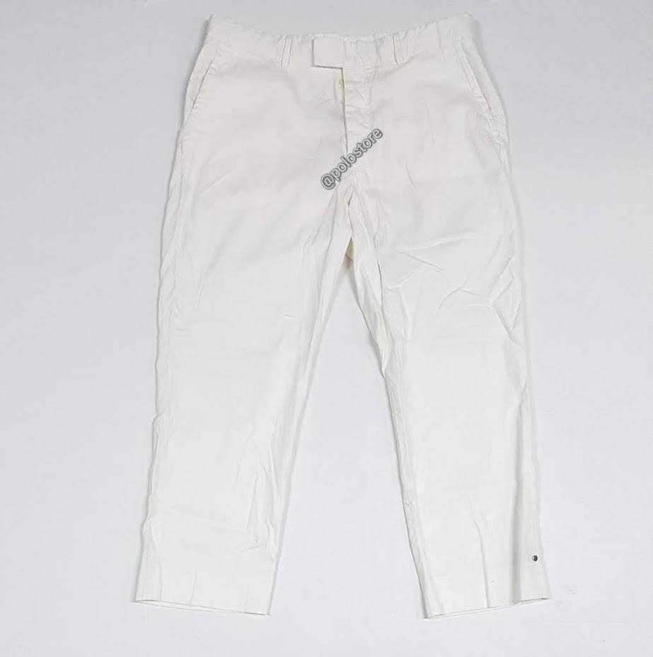 Nwt Polo Ralph Lauren White Linen/Cotton Pants