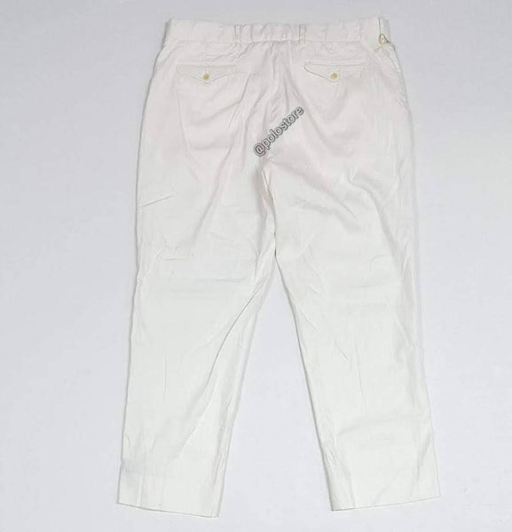 Nwt Polo Ralph Lauren White Linen/Cotton Pants - Unique Style