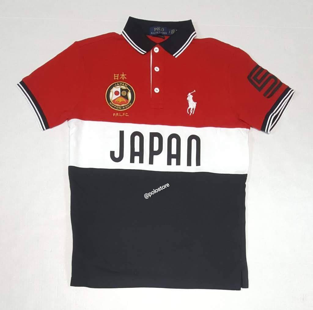 Nwt Polo Ralph Lauren Japan P.R.L.C Custom Slim Fit Polo