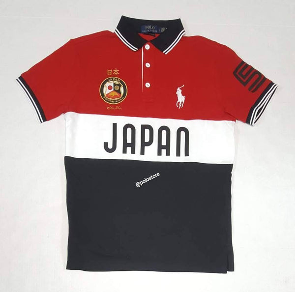 Nwt Polo Ralph Lauren Japan P.R.L.C Custom Slim Fit Polo - Unique Style