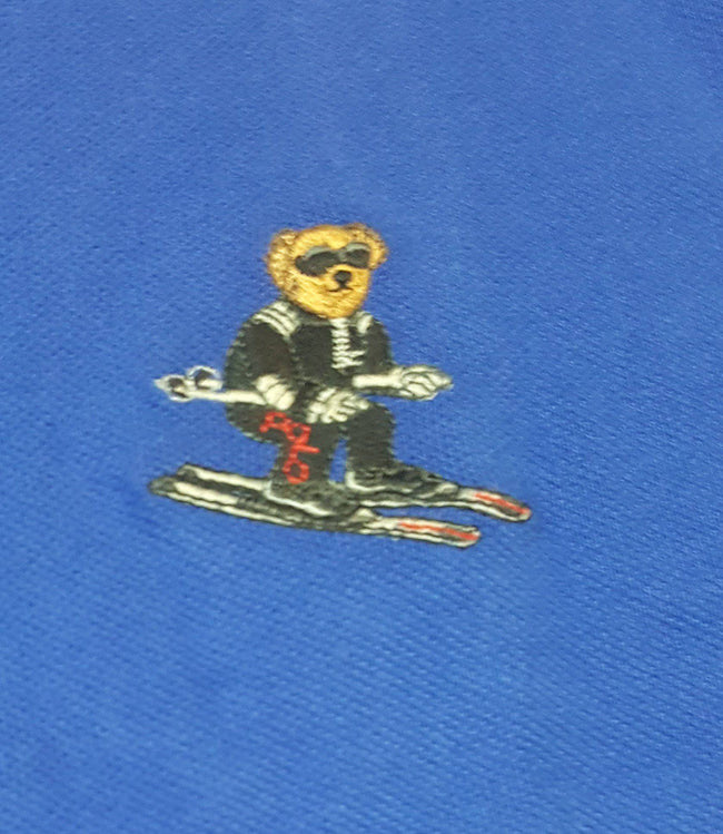 New Polo Ralph Lauren Ski Bear Custom Fit Polo Shirt - Unique Style
