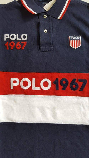 Nwt Polo Ralph Lauren 1967 Embroidered Kswiss Classic Fit Polo - Unique Style