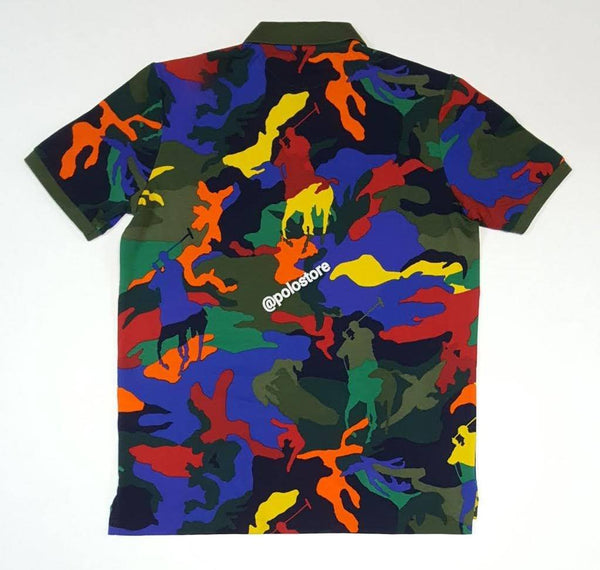 Nwt Polo Big & Tall Camo Big Pony Print Polo - Unique Style