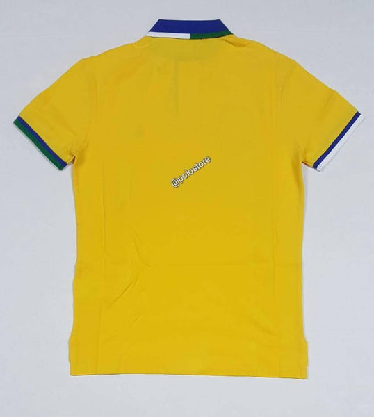 Nwt Polo Ralph Lauren Brasil Small Pony Custom Slim Fit Polo - Unique Style