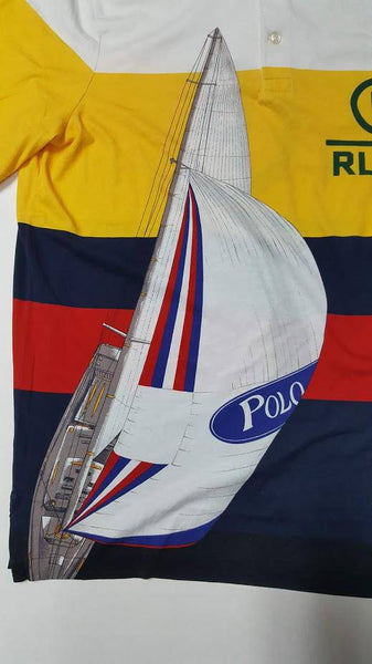 NWT POLO RALPH LAUREN CLASSIC FIT CP-93 SAILING BOAT SHIRT - Unique Style