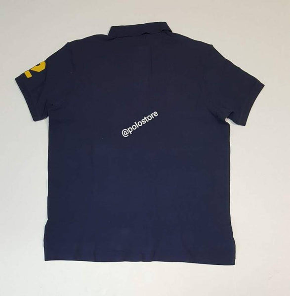 Nwt Polo Ralph Lauren Navy Big Pony PRL Yacht Custom Slim Fit Polo - Unique Style
