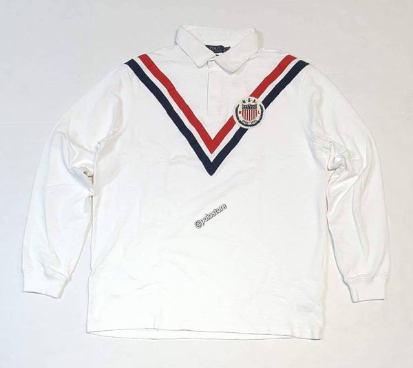 Nwt Polo Ralph Lauren Polo Usa Chevron Rugby - Unique Style