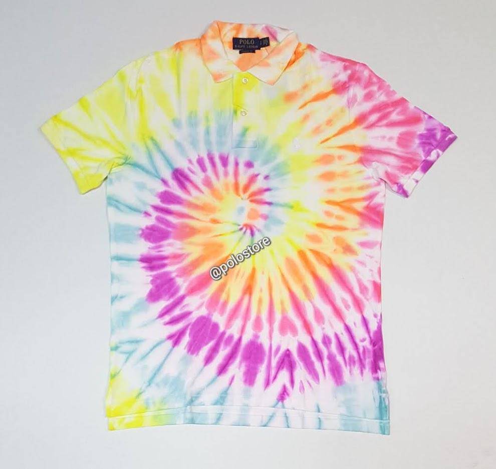 Nwt Polo Ralph Lauren Tie Dye Classic Fit Polo