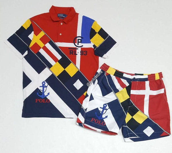 Nwt Polo Raph Lauren Anchor Cp-93 Classic Fit Polo - Unique Style