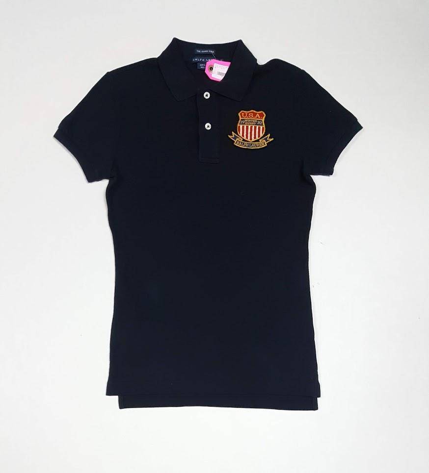Polo Ralph Lauren Womens Navy Polo Shirt