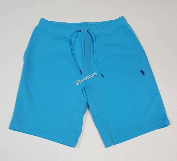 Nwt Polo Ralph Lauren Aqua Double Knit Small Pony Shorts - Unique Style