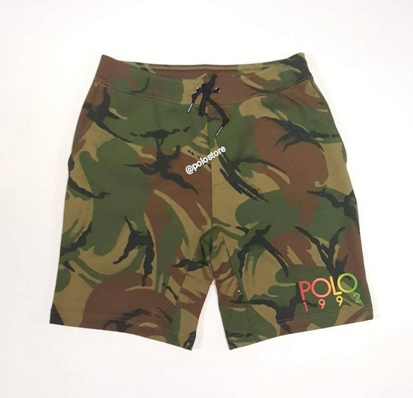 Nwt Polo Ralph Lauren Camo 1992 Double Knit Shorts - Unique Style