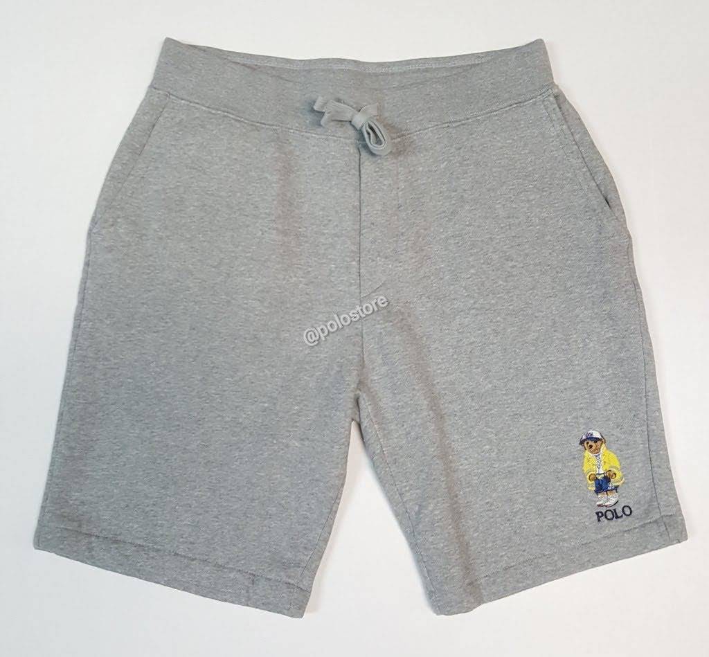 Nwt Polo Ralph Lauren Grey CP-93 Teddy Bear Shorts