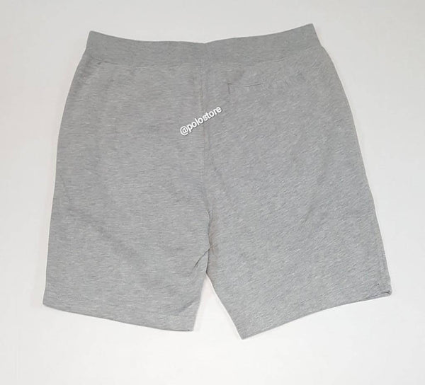 Nwt Polo Ralph Lauren Grey Spellout Logo Big Pony Fleece Shorts - Unique Style
