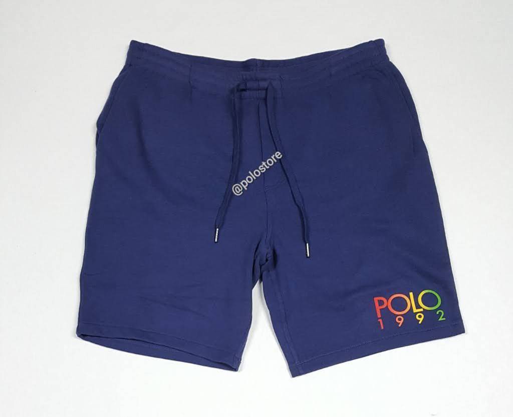 Nwt Polo Ralph Lauren Navy 1992 Fleece Shorts
