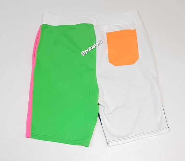 Nwt Polo Ralph Lauren Pink/Orange /Green Spellout Shorts - Unique Style