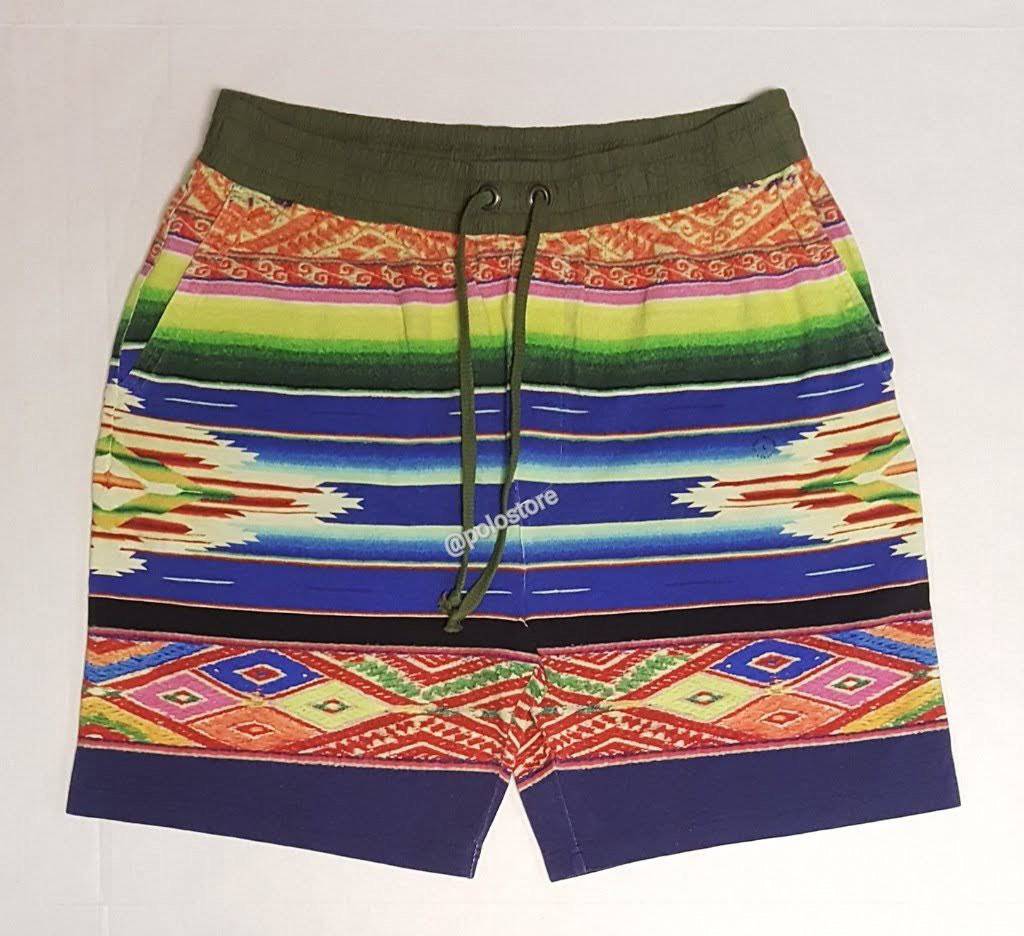 Nwt Polo Ralph Lauren Serape Print Cotton Shorts