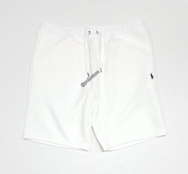 Nwt Polo Ralph Lauren White Double Knit Small Pony Shorts - Unique Style