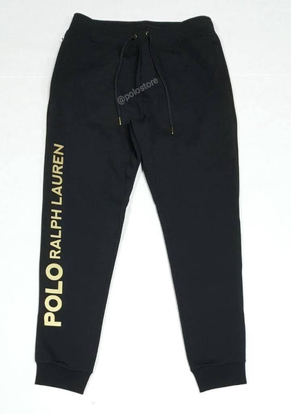 Nwt Polo Ralph Lauren Black Big Pony Joggers - Unique Style
