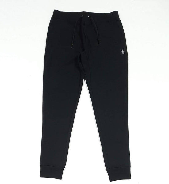 Nwt Polo Ralph Lauren Black Double Knit Pony Joggers - Unique Style