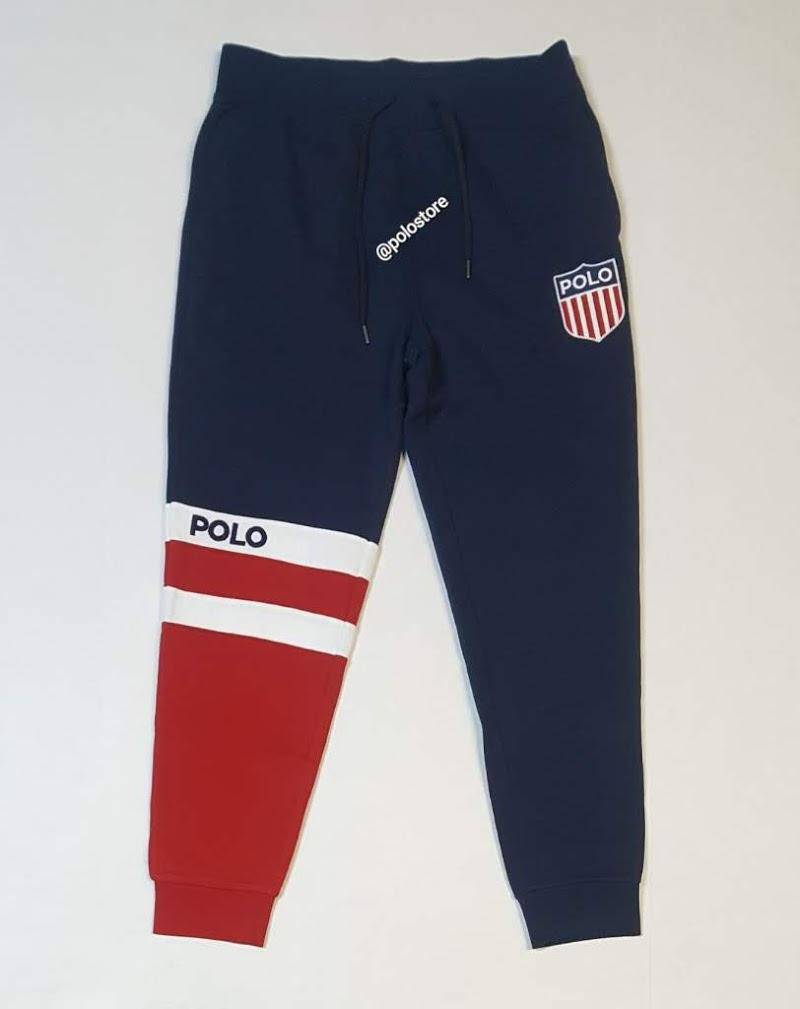 Nwt Polo Ralph Lauren Navy Kswiss Joggers