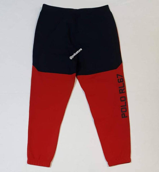 Nwt Polo Ralph Lauren Navy/Red RL-67 Joggers - Unique Style